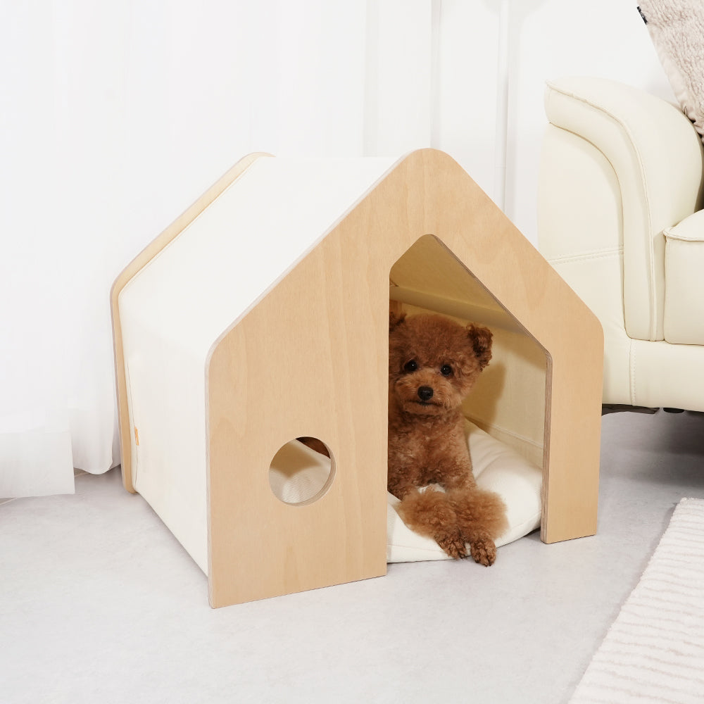 PETCOBON - Nuque Birch Dog House