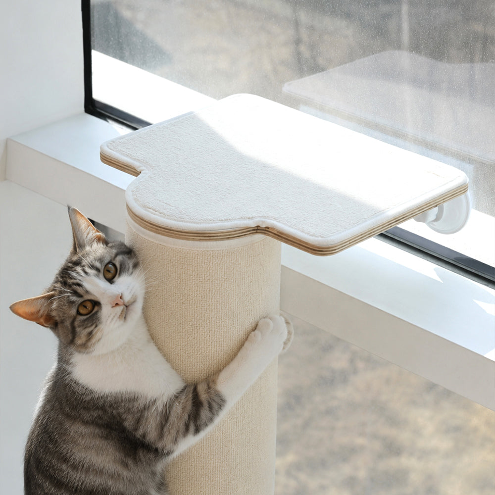 PETCOBON Window Scaratcher Cat Tower