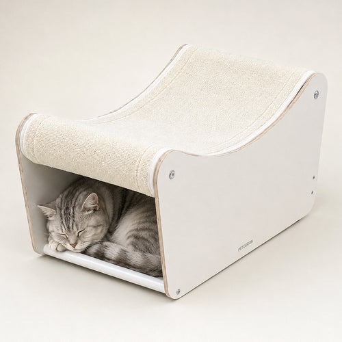 PETCOBON Kitty Hideaway Cave Rest Scratcher