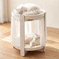 PETCOBON Wood Round Double Scratcher